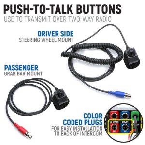 Can-Am Maveric R R Complete Communication Kit - Rugged Radios - `20-`24 Can-Am Maveric R R Complete Communication Kit - Rugged Radios - `20-`24